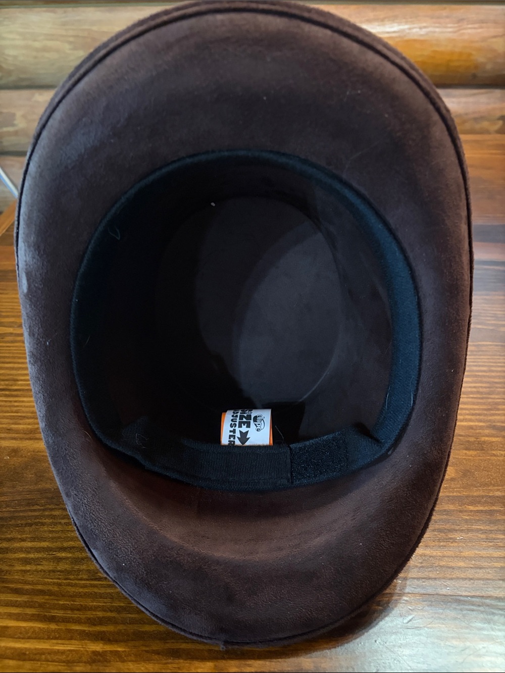 Chocolate Brown Adjustable Top Hat - Picture 5 of 6